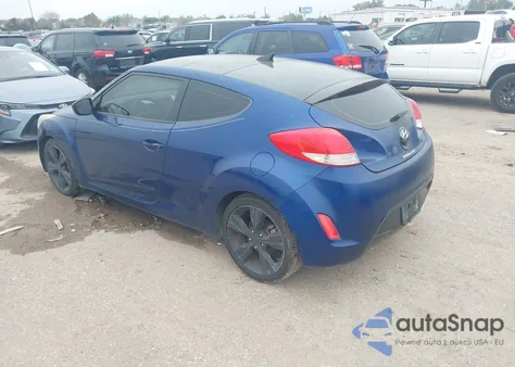 2017 Hyundai Veloster Value Edition z USA, uszkodzony, nr VIN KMHTC6ADXHU314649